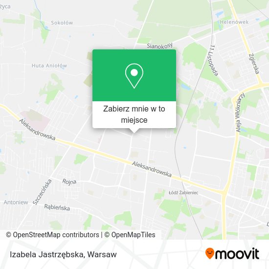 Mapa Izabela Jastrzębska