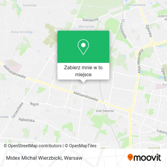 Mapa Midex Michał Wierzbicki