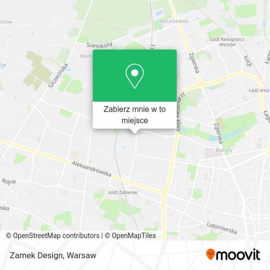 Mapa Zamek Design