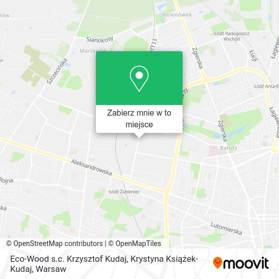 Mapa Eco-Wood s.c. Krzysztof Kudaj, Krystyna Książek-Kudaj