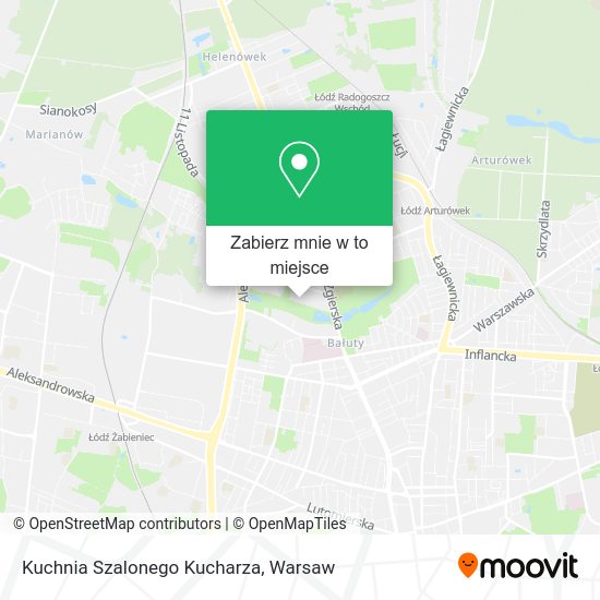 Mapa Kuchnia Szalonego Kucharza