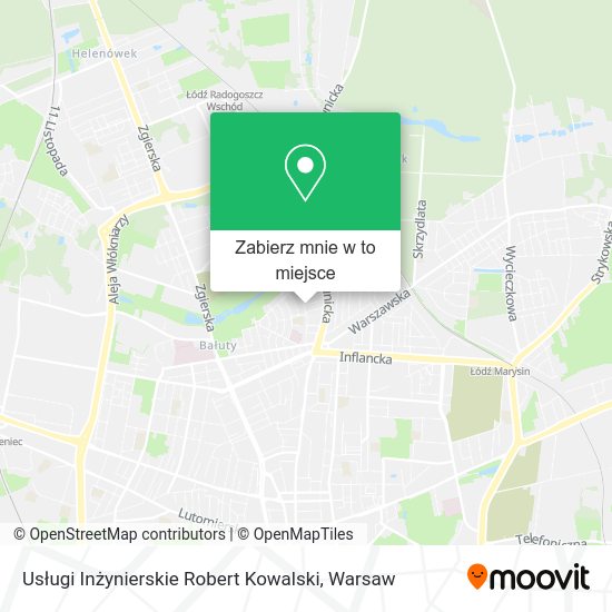 Mapa Usługi Inżynierskie Robert Kowalski