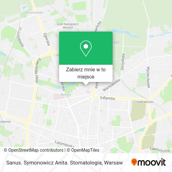 Mapa Sanus. Symonowicz Anita. Stomatologia