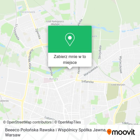 Mapa Beeeco Połońska Rawska i Wspólnicy Spółka Jawna