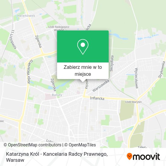 Mapa Katarzyna Król - Kancelaria Radcy Prawnego