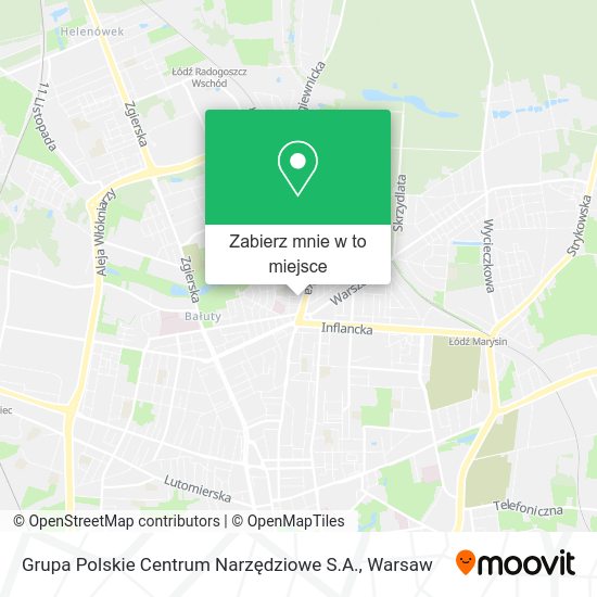 Mapa Grupa Polskie Centrum Narzędziowe S.A.