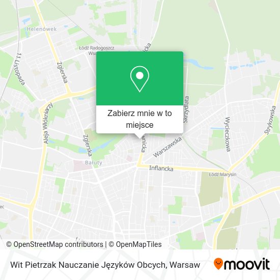 Mapa Wit Pietrzak Nauczanie Języków Obcych