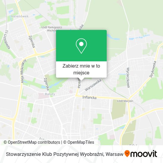 Mapa Stowarzyszenie Klub Pozytywnej Wyobraźni