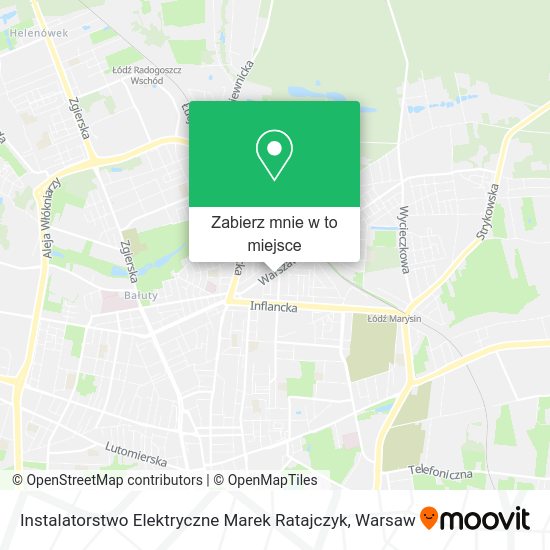 Mapa Instalatorstwo Elektryczne Marek Ratajczyk