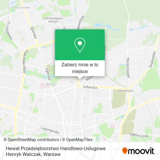 Mapa Hewal Przedsiębiorstwo Handlowo-Usługowe Henryk Walczak