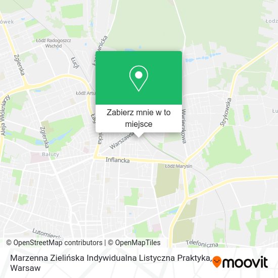 Mapa Marzenna Zielińska Indywidualna Listyczna Praktyka