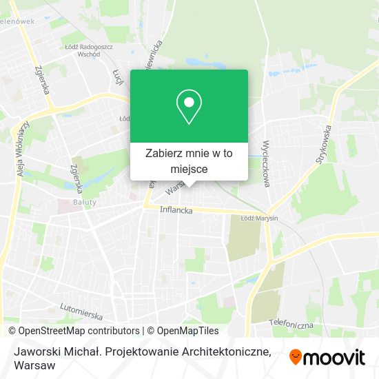 Mapa Jaworski Michał. Projektowanie Architektoniczne