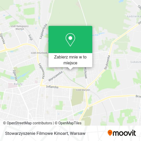 Mapa Stowarzyszenie Filmowe Kinoart