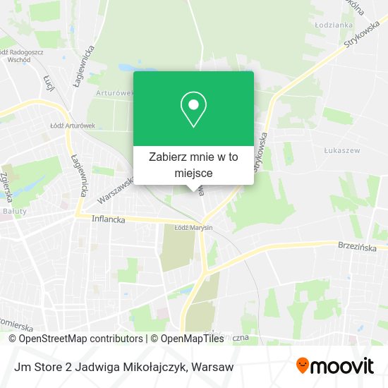 Mapa Jm Store 2 Jadwiga Mikołajczyk