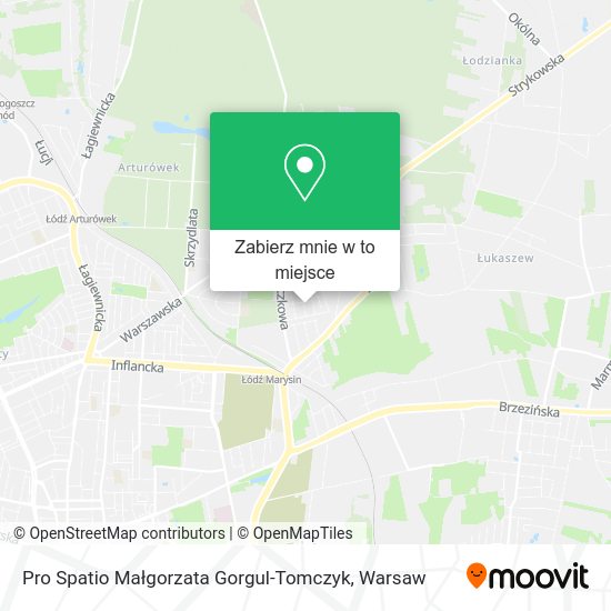 Mapa Pro Spatio Małgorzata Gorgul-Tomczyk