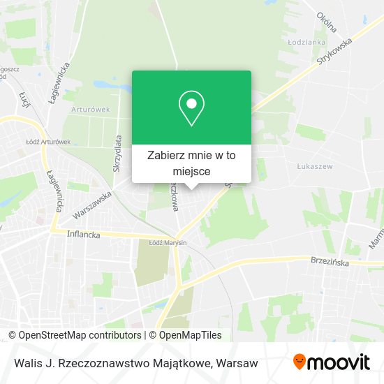 Mapa Walis J. Rzeczoznawstwo Majątkowe