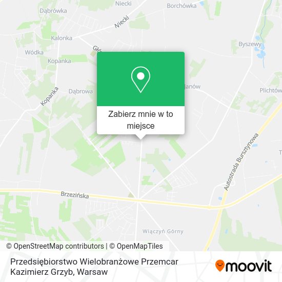 Mapa Przedsiębiorstwo Wielobranżowe Przemcar Kazimierz Grzyb