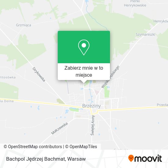 Mapa Bachpol Jędrzej Bachmat