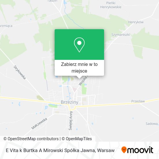 Mapa E Vita k Burtka A Mirowski Spółka Jawna