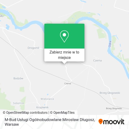 Mapa M-Bud Usługi Ogólnobudowlane Mirosław Długosz