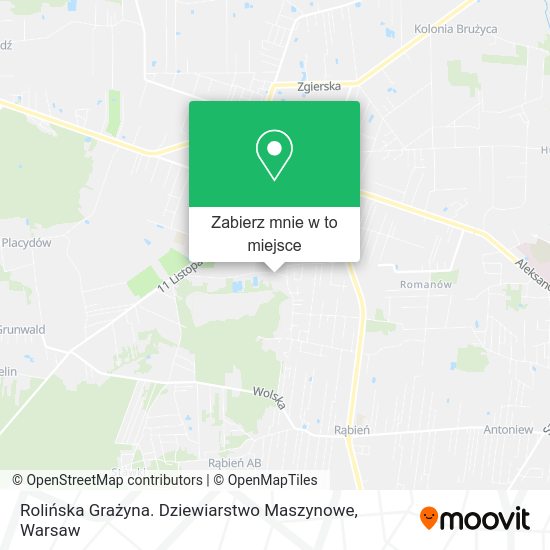 Mapa Rolińska Grażyna. Dziewiarstwo Maszynowe