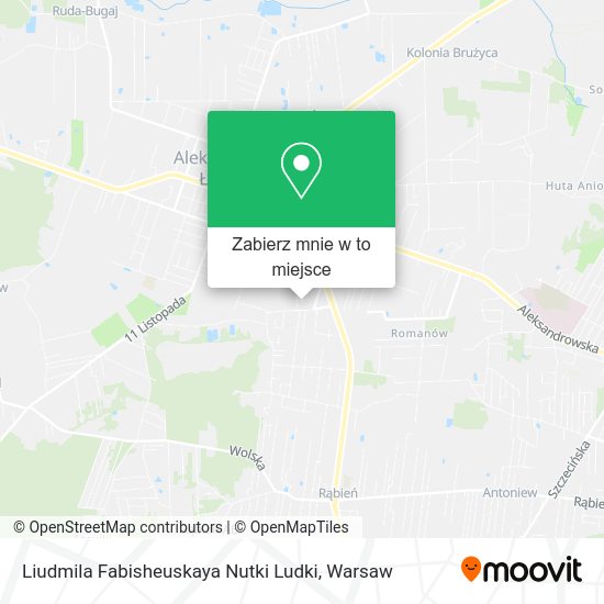 Mapa Liudmila Fabisheuskaya Nutki Ludki