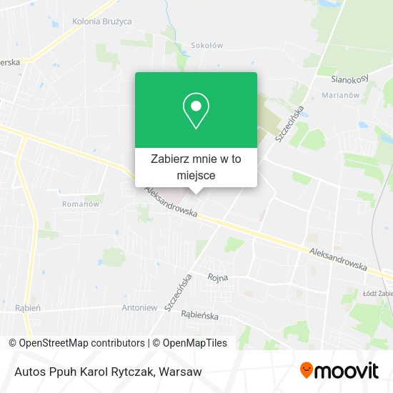 Mapa Autos Ppuh Karol Rytczak