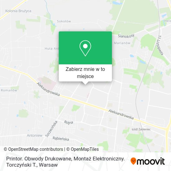 Mapa Printor. Obwody Drukowane, Montaż Elektroniczny. Torczyński T.