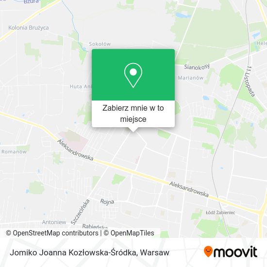 Mapa Jomiko Joanna Kozłowska-Śródka