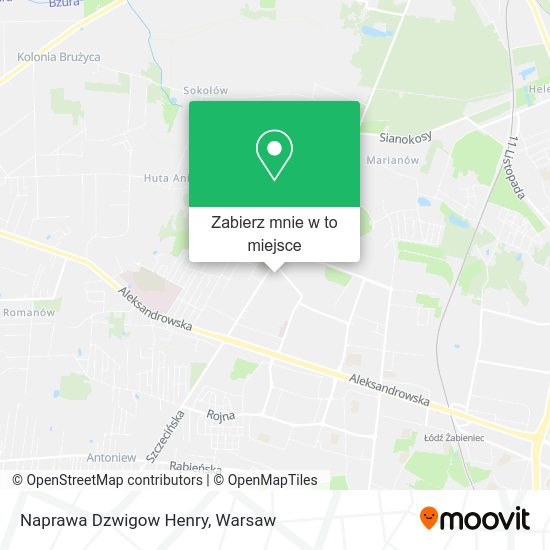 Mapa Naprawa Dzwigow Henry