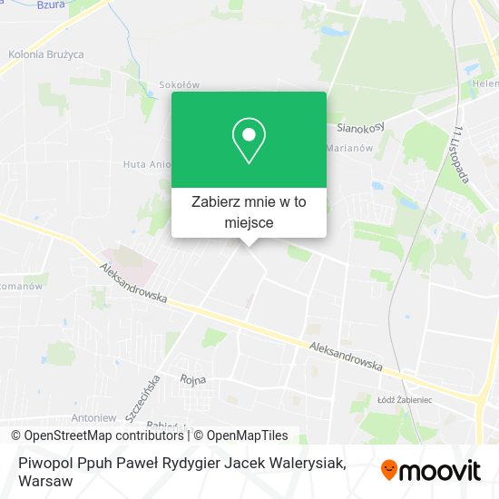 Mapa Piwopol Ppuh Paweł Rydygier Jacek Walerysiak