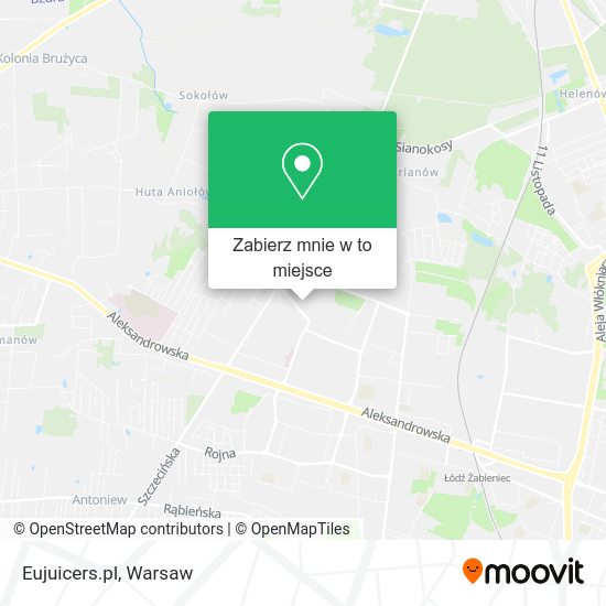 Mapa Eujuicers.pl