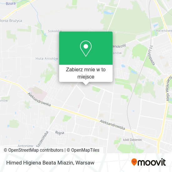 Mapa Himed Higiena Beata Miazin