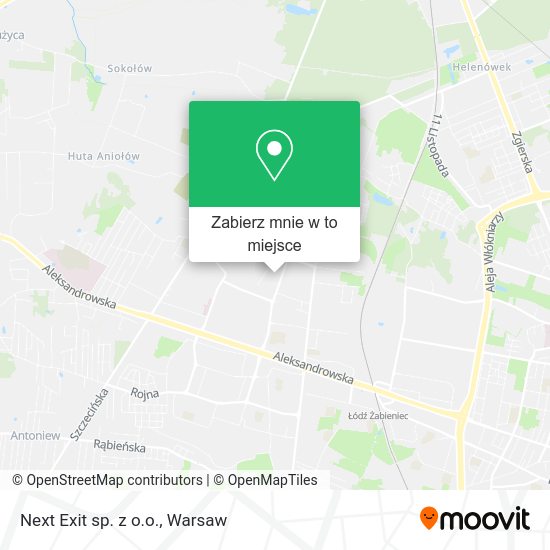 Mapa Next Exit sp. z o.o.
