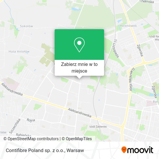 Mapa Contifibre Poland sp. z o.o.