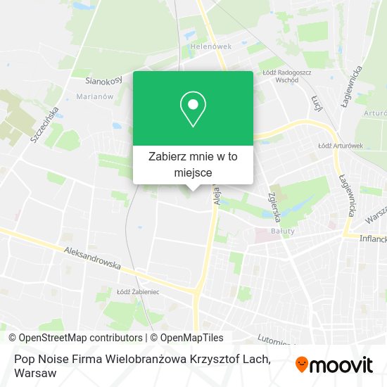 Mapa Pop Noise Firma Wielobranżowa Krzysztof Lach