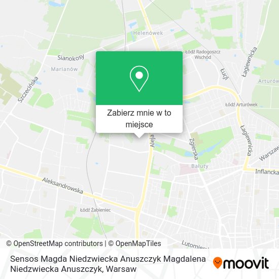 Mapa Sensos Magda Niedzwiecka Anuszczyk Magdalena Niedzwiecka Anuszczyk