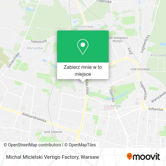 Mapa Michal Micielski Vertigo Factory
