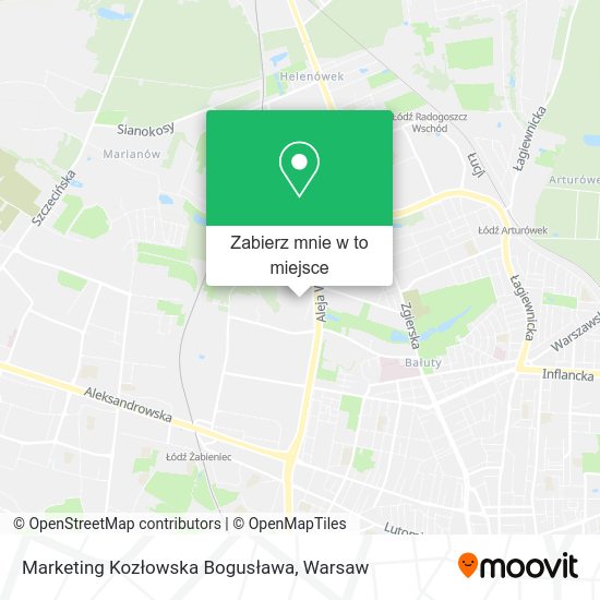 Mapa Marketing Kozłowska Bogusława