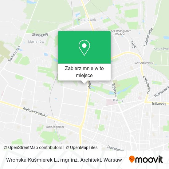 Mapa Wrońska-Kuśmierek L., mgr inż. Architekt