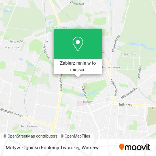 Mapa Motyw. Ognisko Edukacji Twórczej