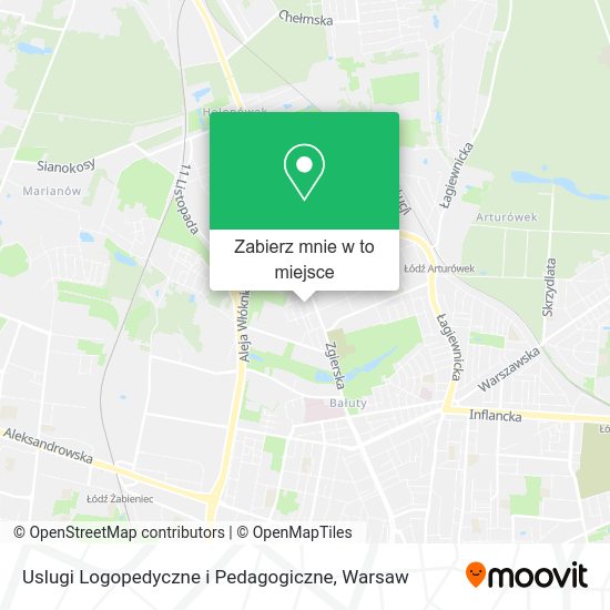 Mapa Uslugi Logopedyczne i Pedagogiczne