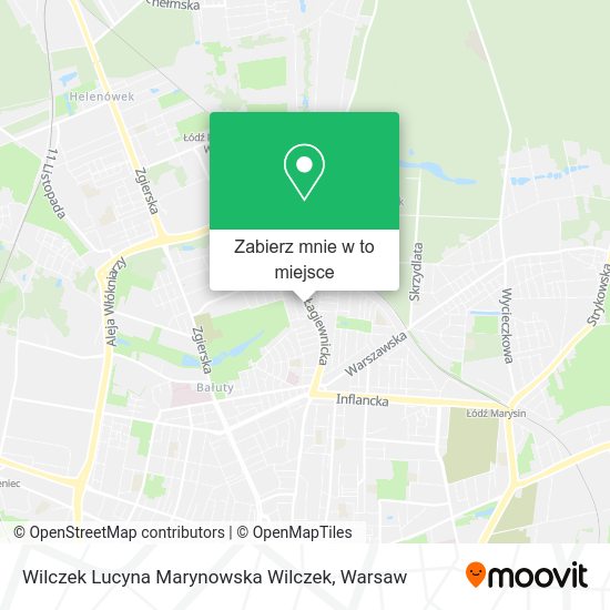 Mapa Wilczek Lucyna Marynowska Wilczek