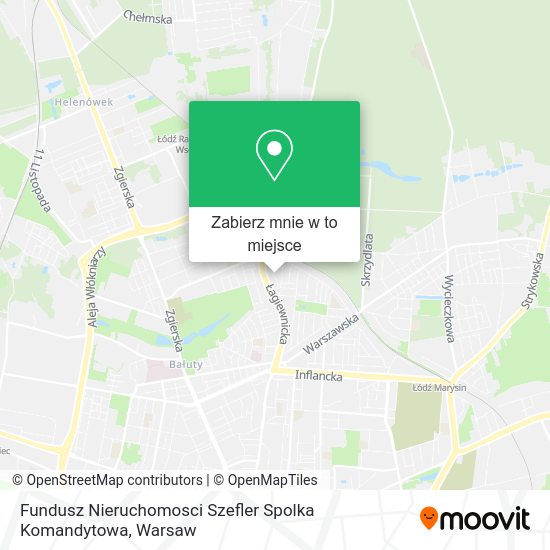 Mapa Fundusz Nieruchomosci Szefler Spolka Komandytowa