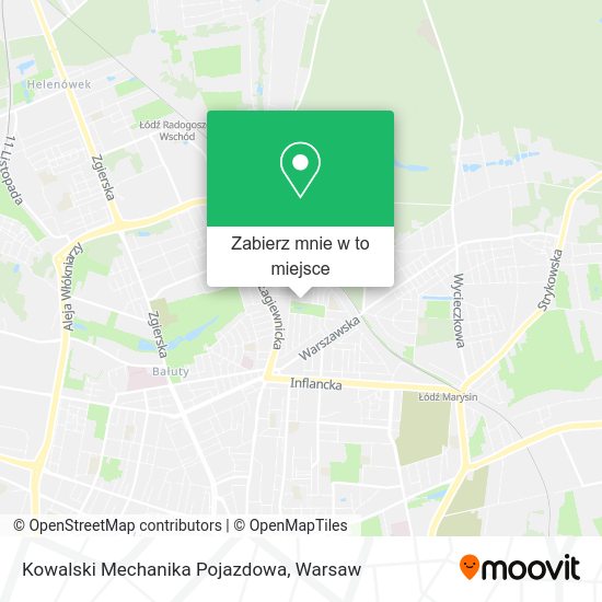 Mapa Kowalski Mechanika Pojazdowa