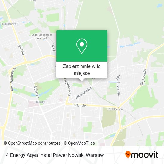 Mapa 4 Energy Aqva Instal Paweł Nowak