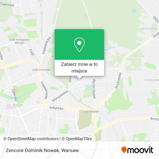 Mapa Zencore Dominik Nowak