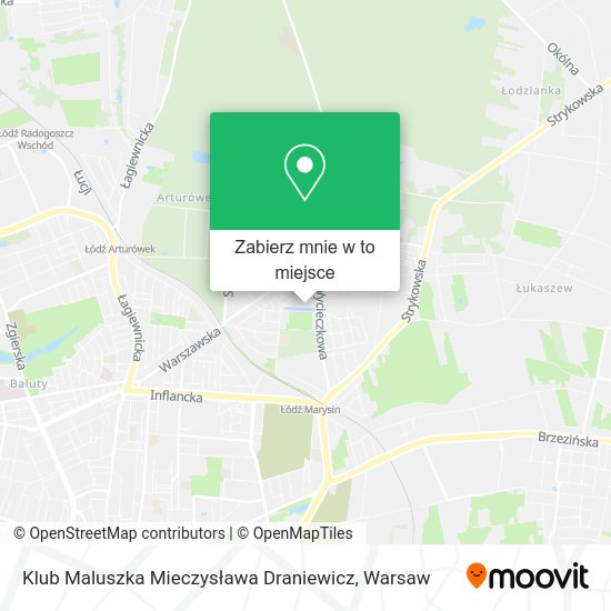 Mapa Klub Maluszka Mieczysława Draniewicz