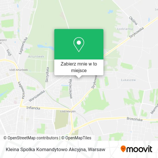 Mapa Kleina Spolka Komandytowo Akcyjna