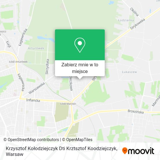 Mapa Krzysztof Kołodziejczyk Dti Krztsztof Koodziejczyk